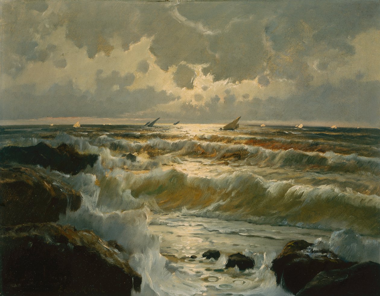 Homeward Bound by Edward Moran