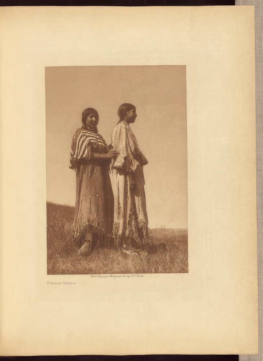 Piegan Girls by Edward S. Curtis