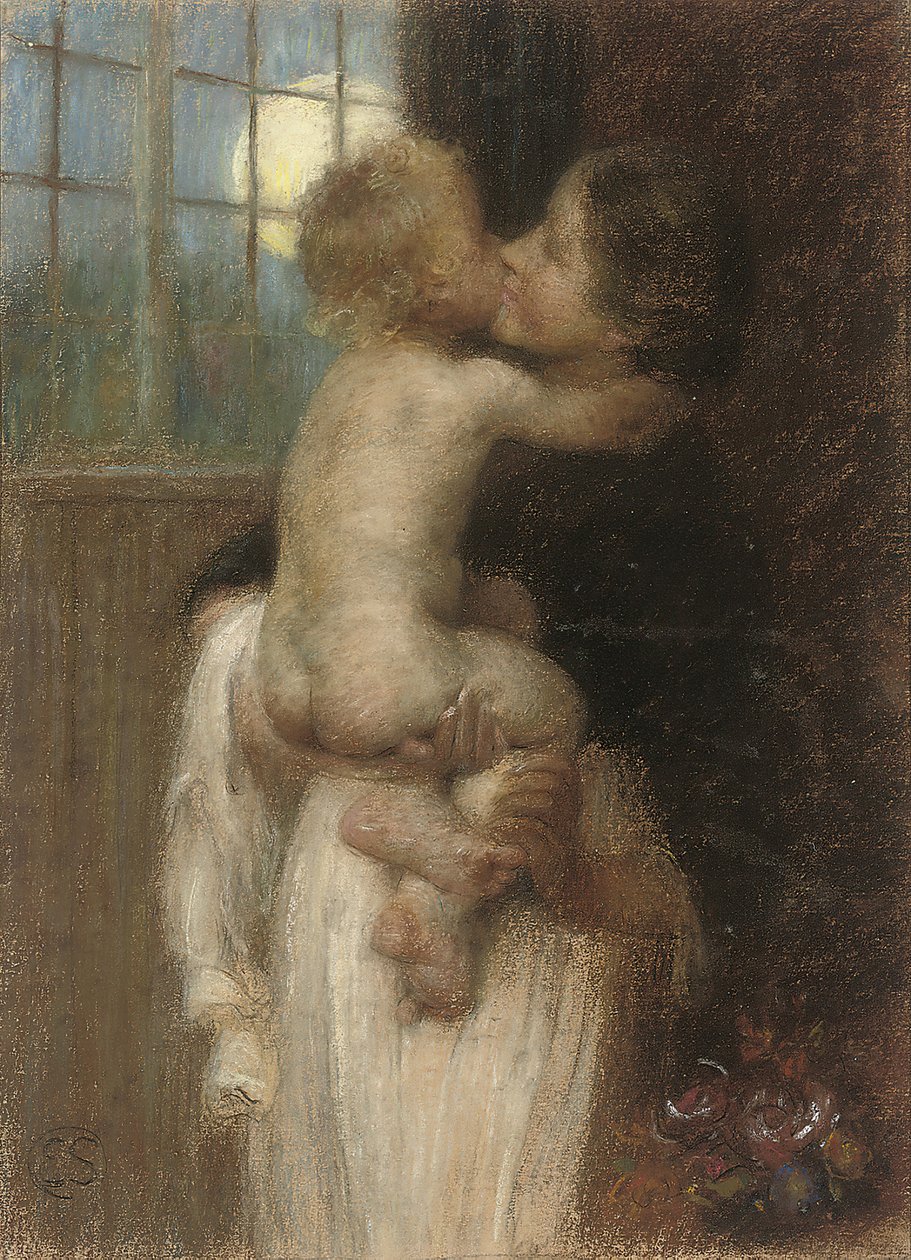 The Kiss by Edward Stott