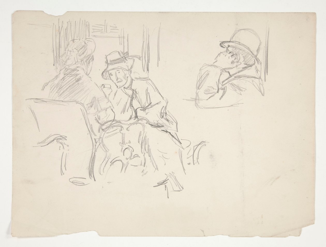 Cafe Scene by Edwin Austin Abbey
