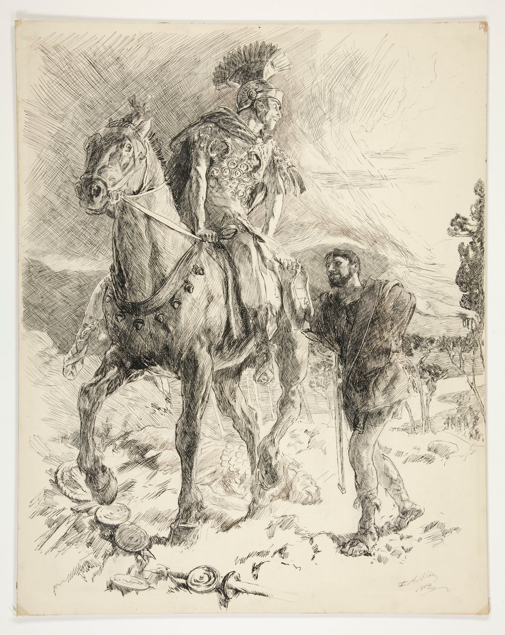 Cassius by Edwin Austin Abbey