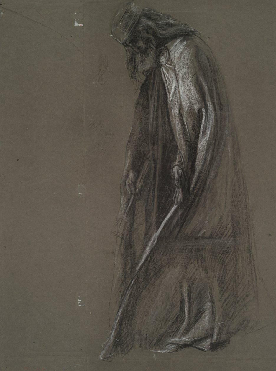 Figure Study by Edwin Austin Abbey