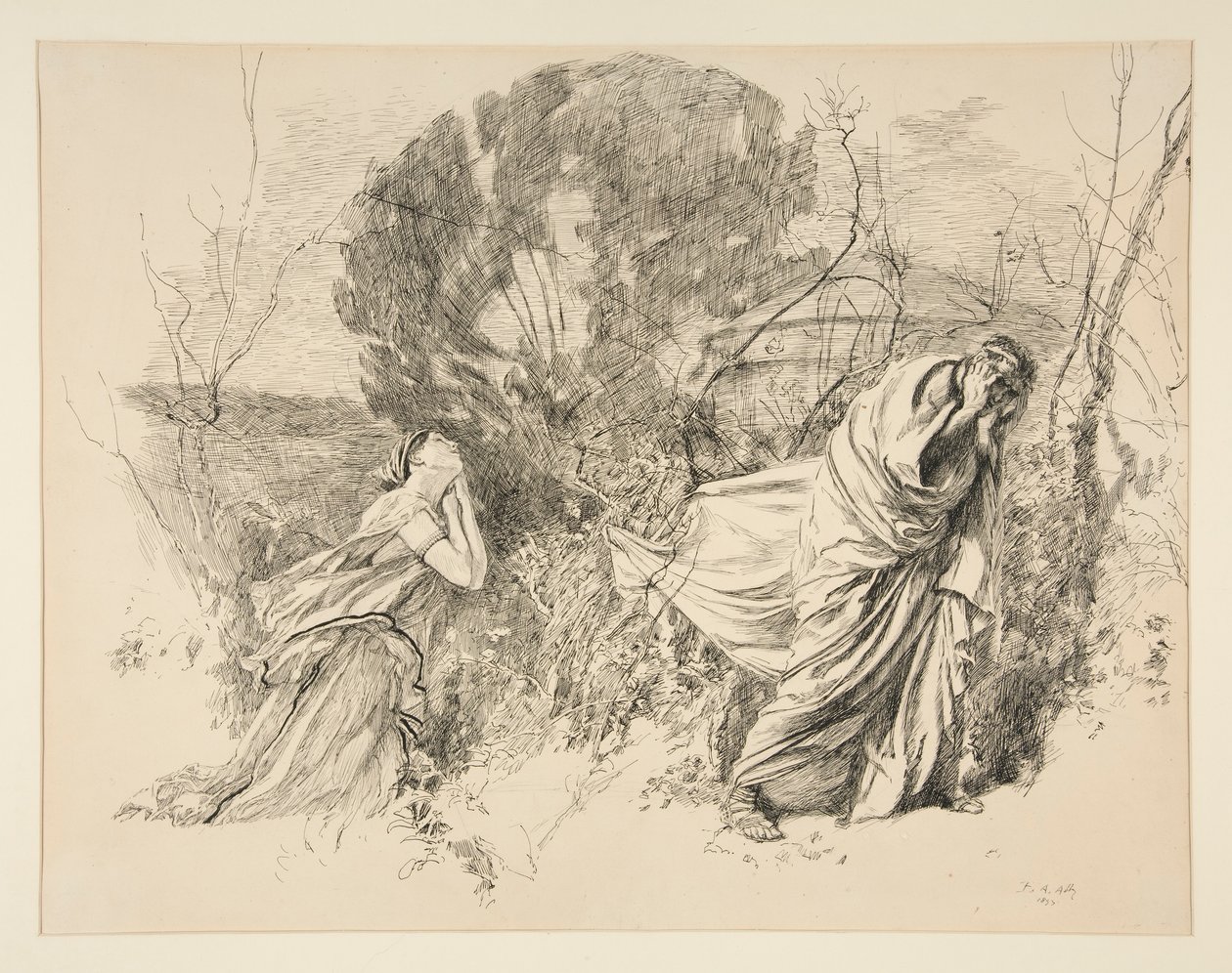 Helena by Edwin Austin Abbey