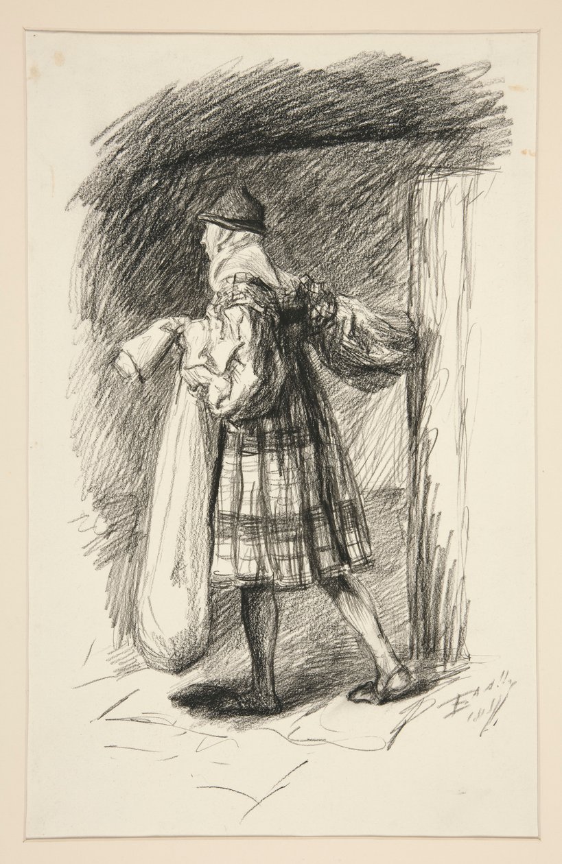 Provost with Ragozine by Edwin Austin Abbey