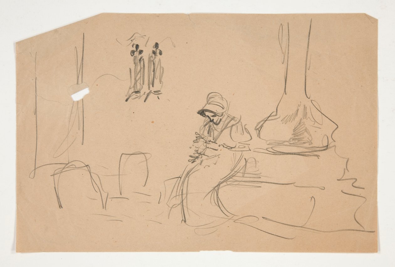 Sketch by Edwin Austin Abbey