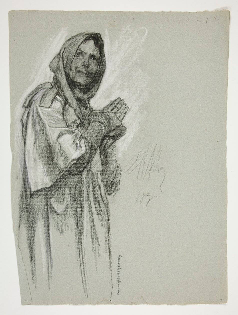 Study by Edwin Austin Abbey