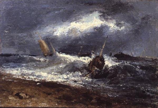 Storm Scene by Edwin Hayes