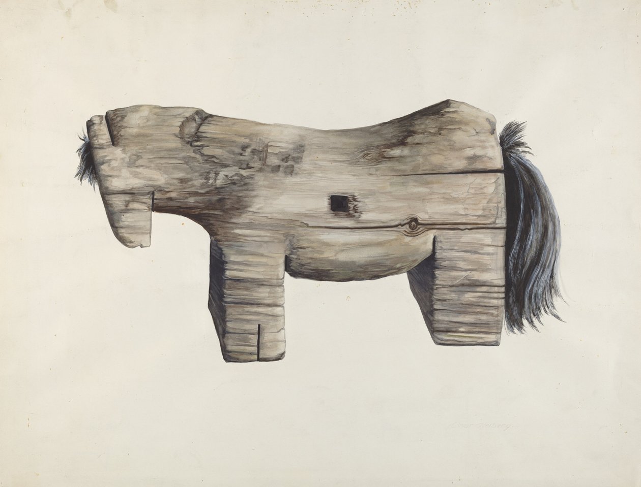 Horse by Einar Heiberg