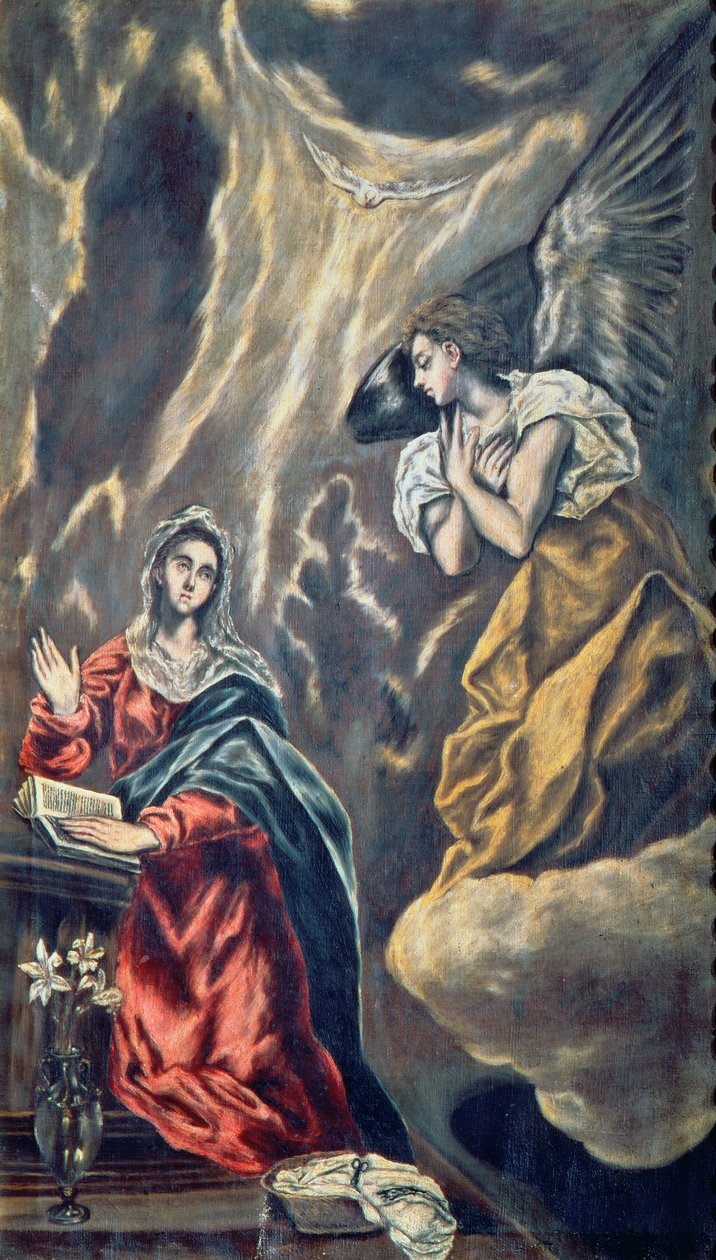 The Annunciation by El Greco