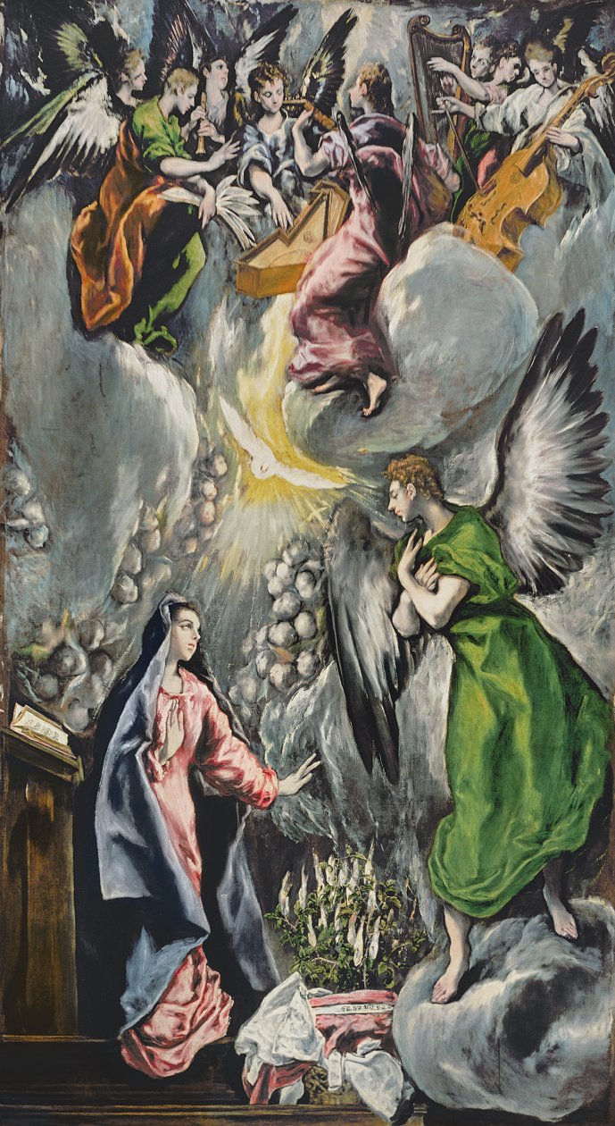 The Annunciation by El Greco