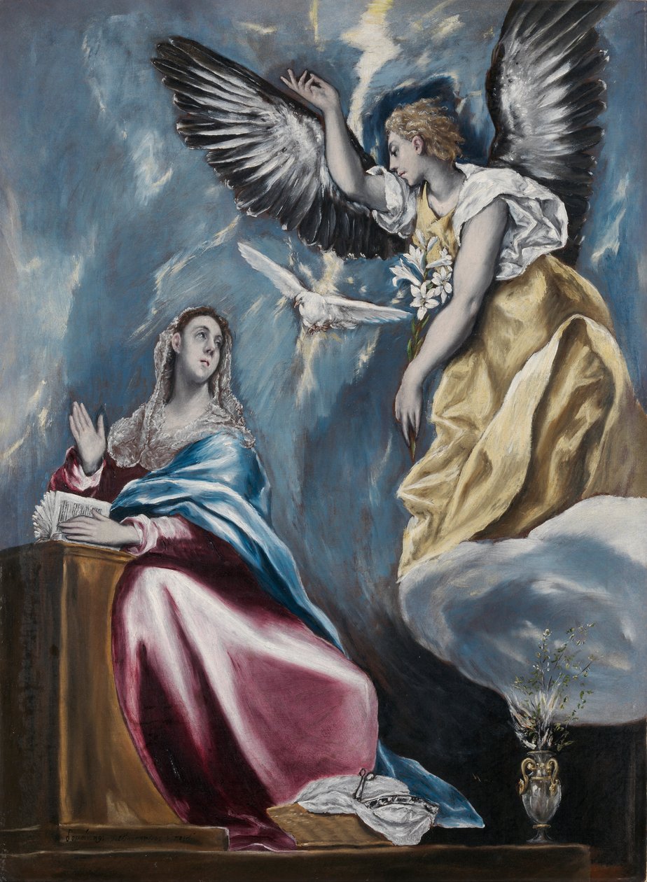 Annunciation by El Greco