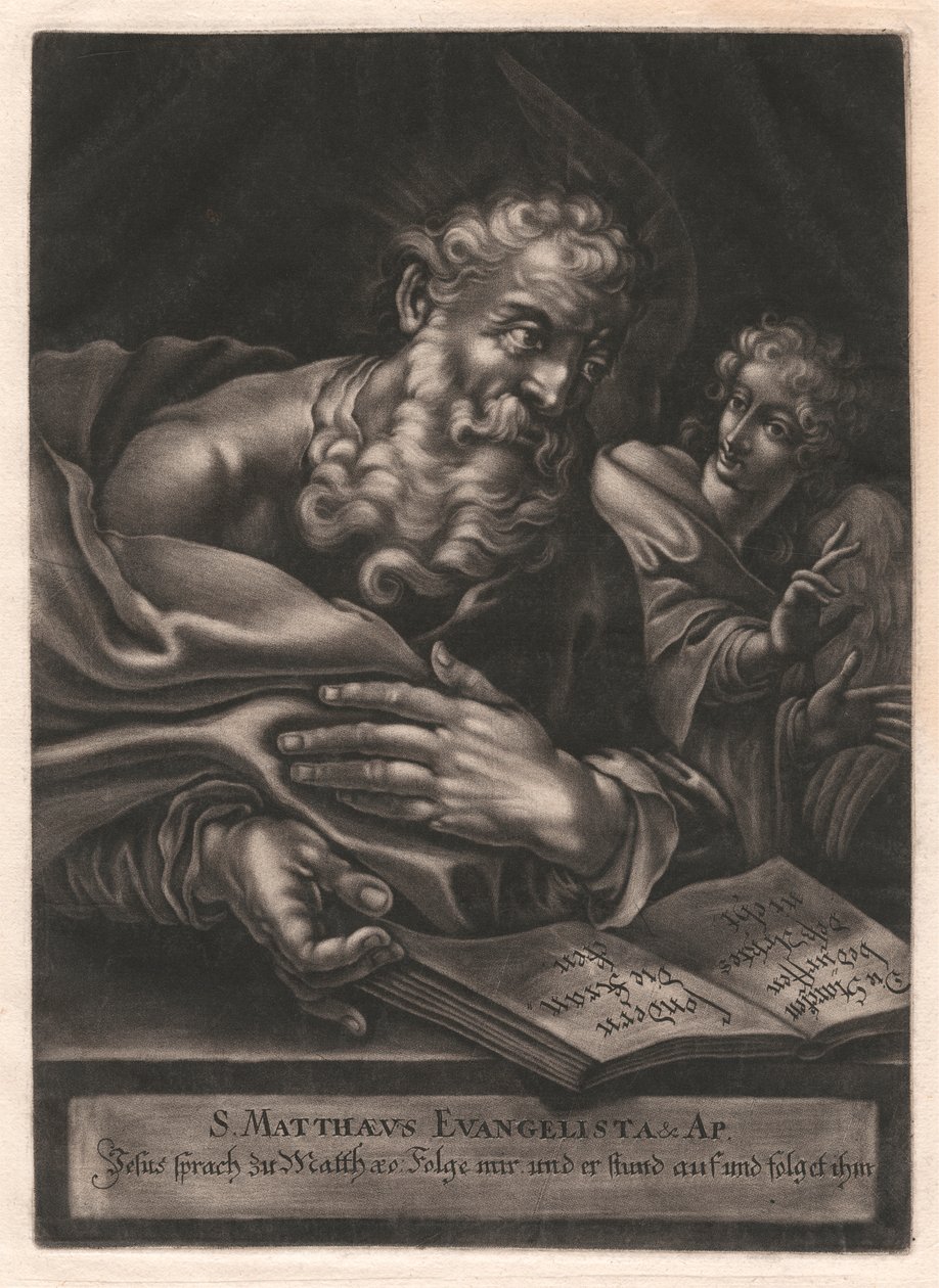 Saint Matthew by Elias Nessenthaler