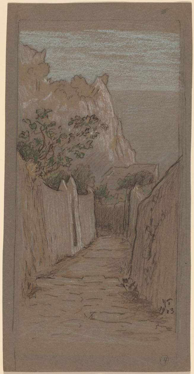 Capri by Elihu Vedder