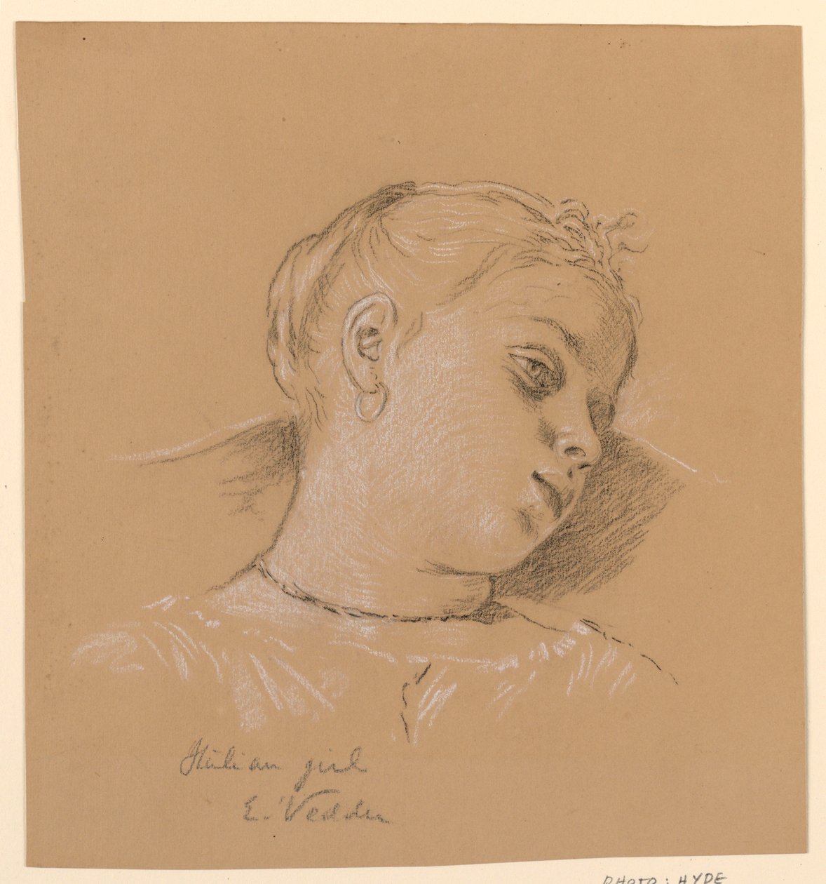 Italian Girl by Elihu Vedder