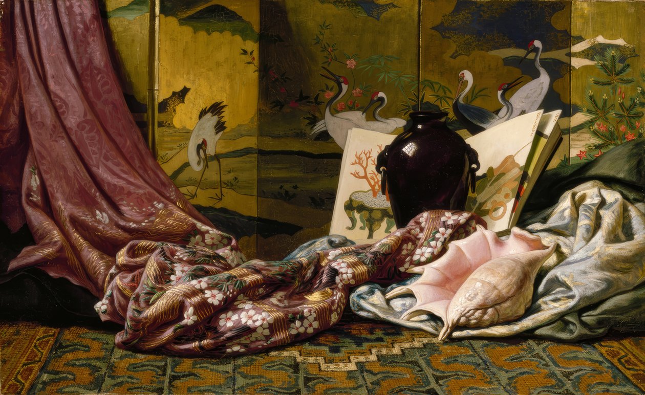 Japanese Still Life by Elihu Vedder