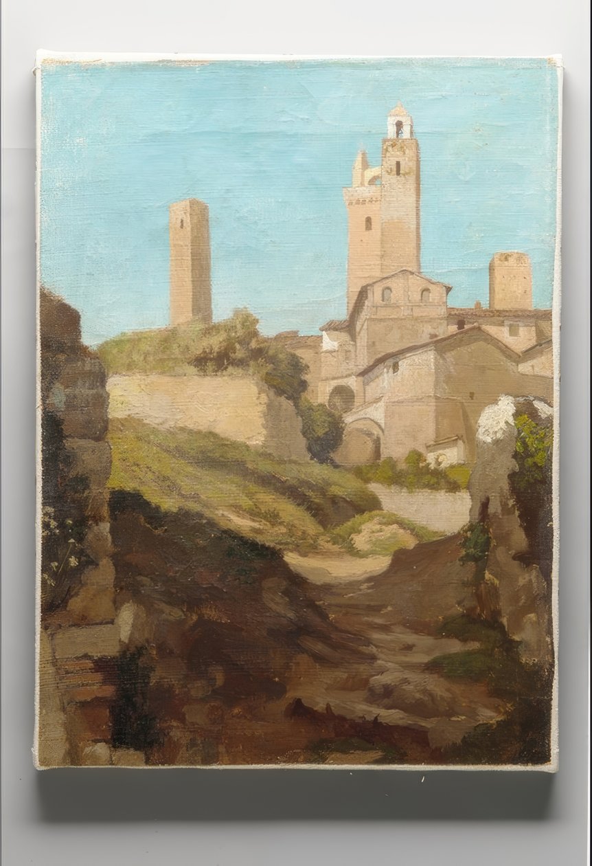 San Gimignano by Elihu Vedder
