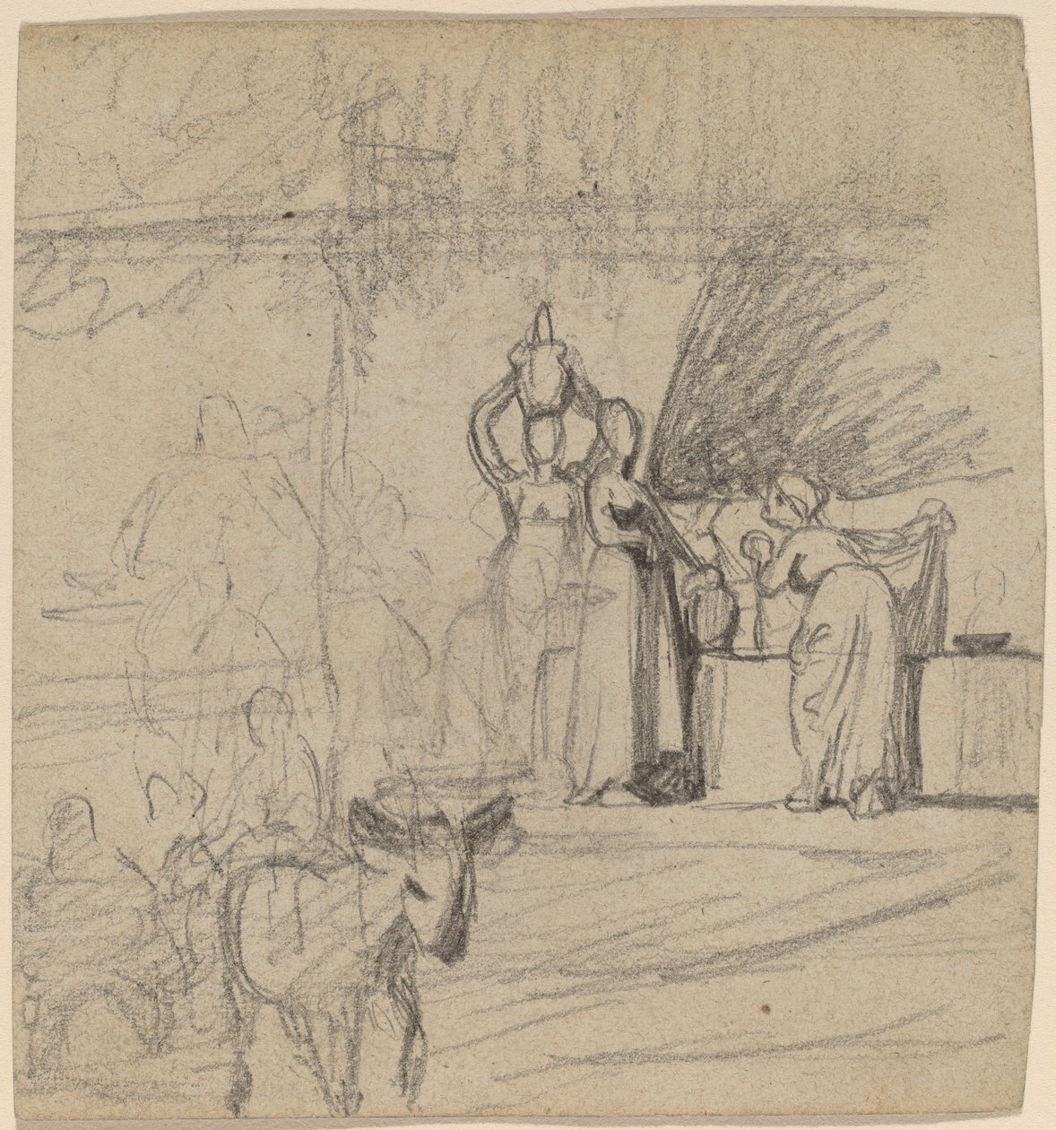 Son and Donkey by Elihu Vedder