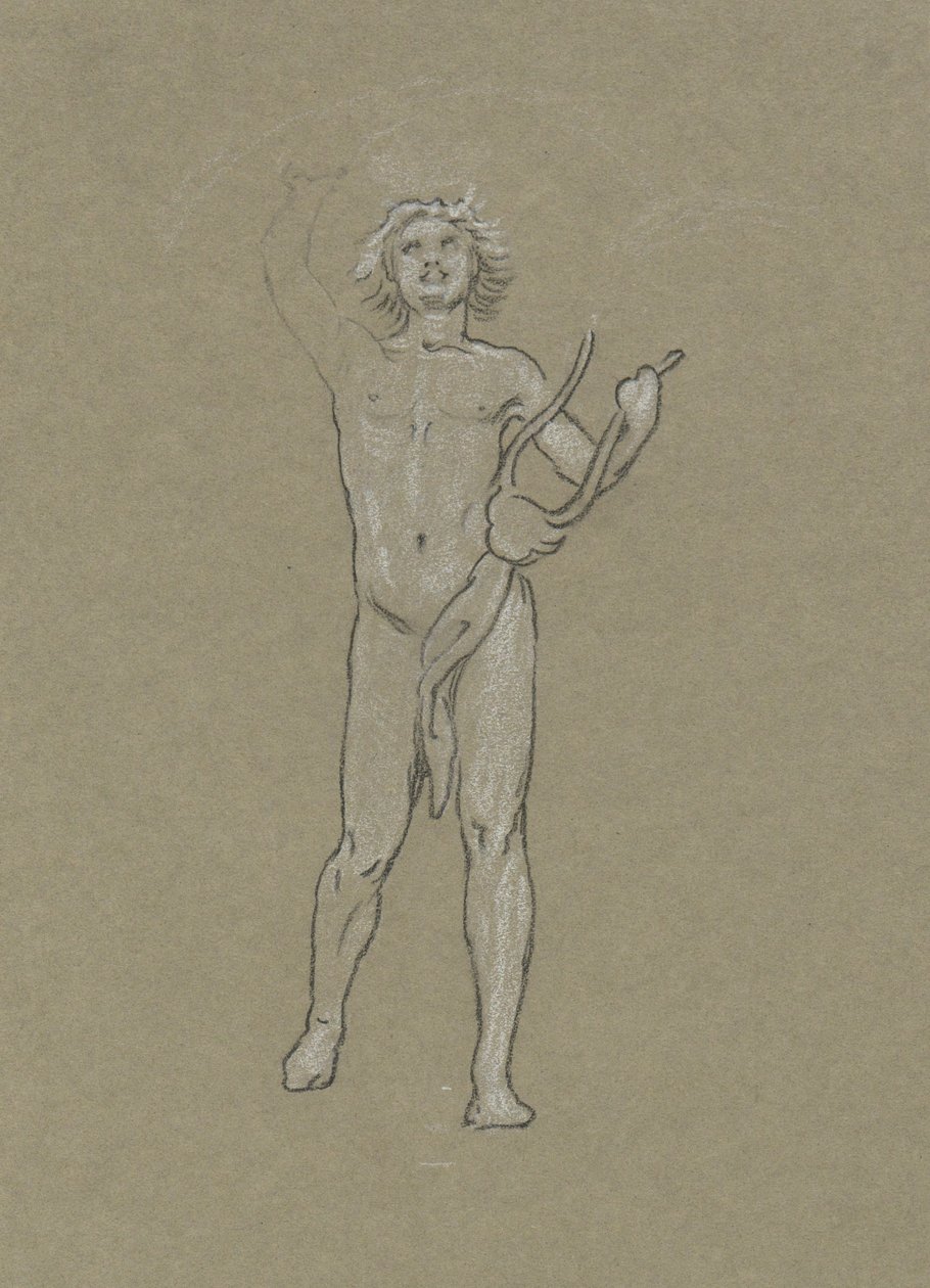 Study for Apollo by Elihu Vedder