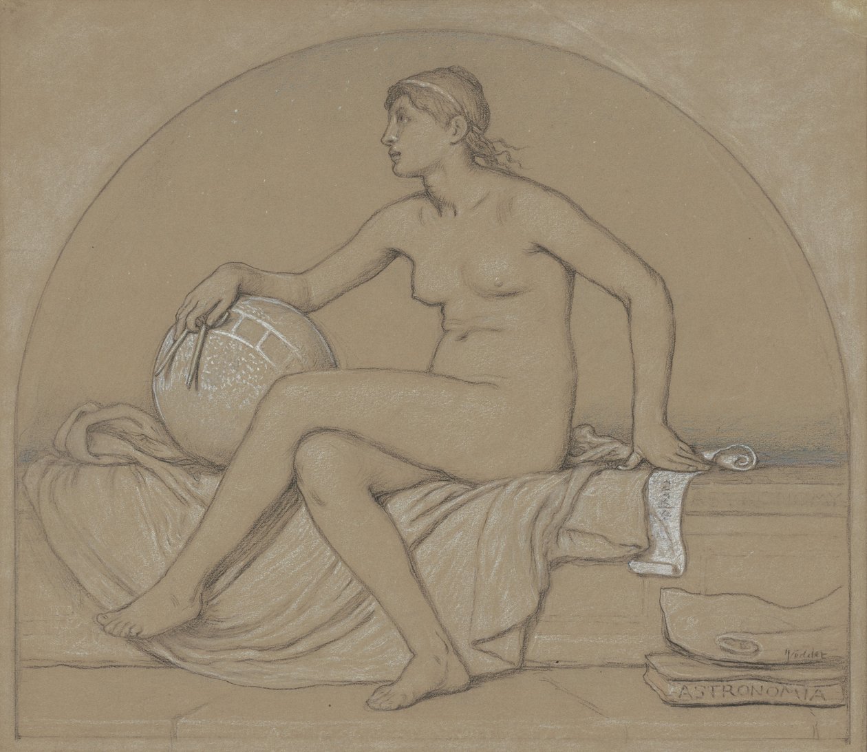 Study for Astronomy by Elihu Vedder