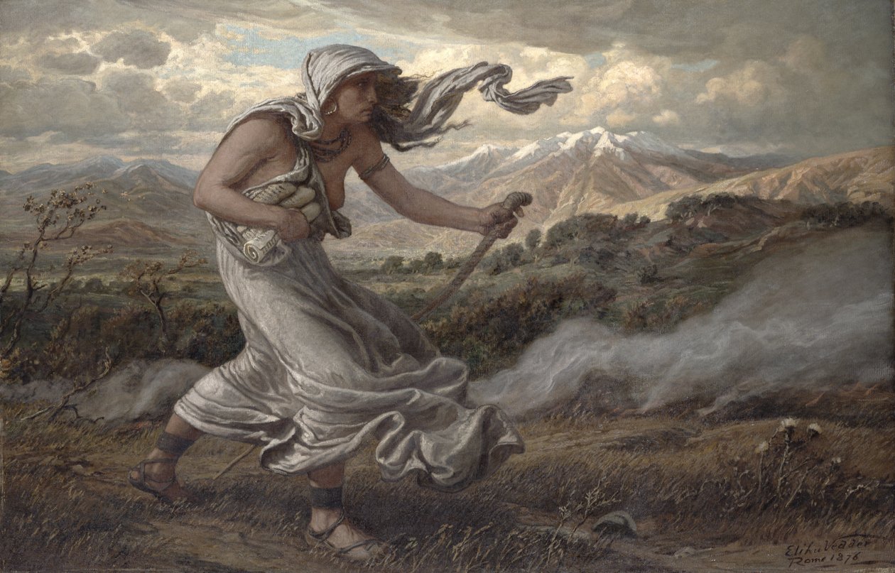 The Cumaean Sibyl by Elihu Vedder