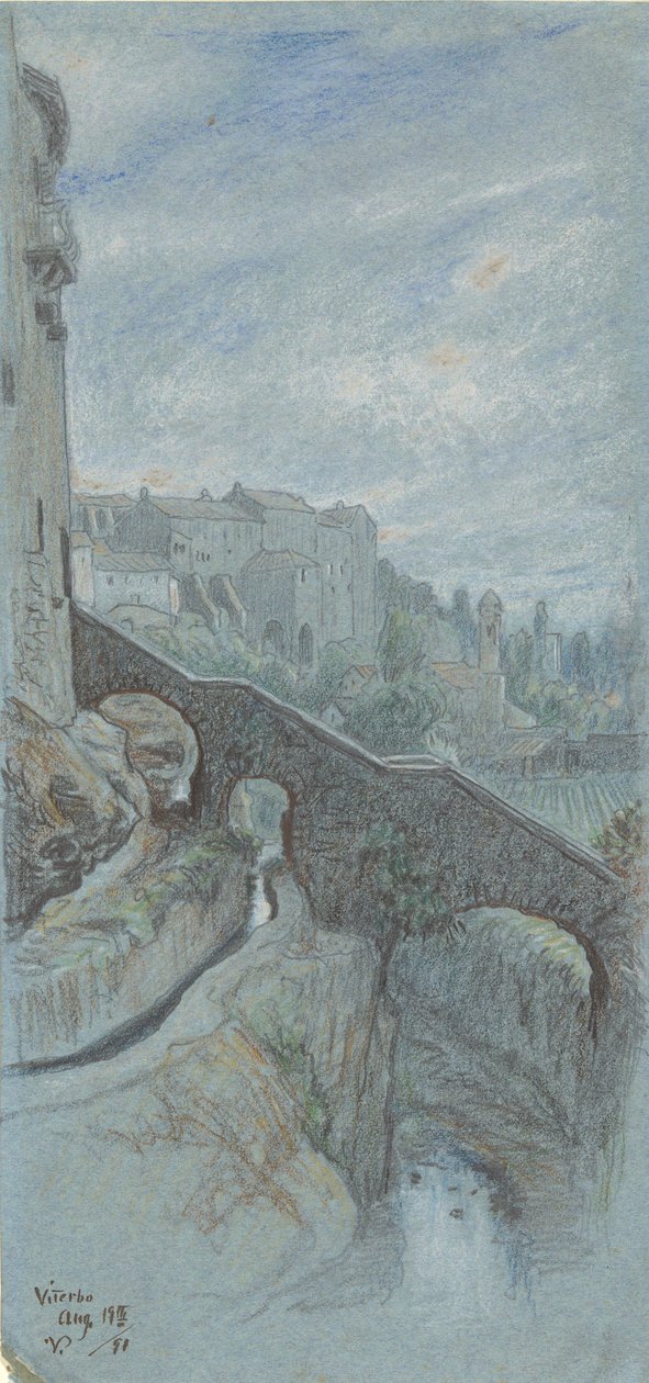 Viterbo by Elihu Vedder