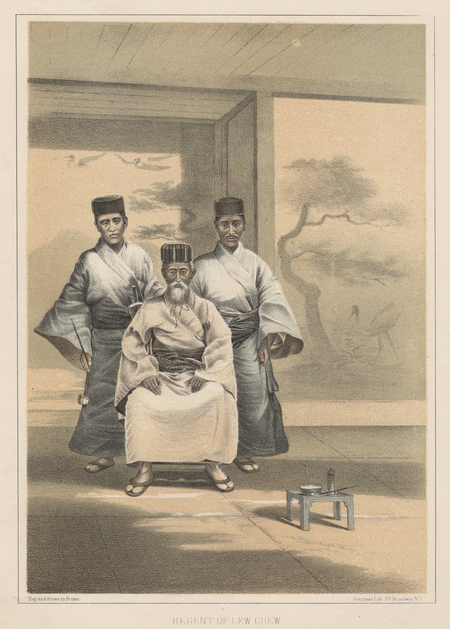 Regent of Lew Chew by Eliphalet Brown