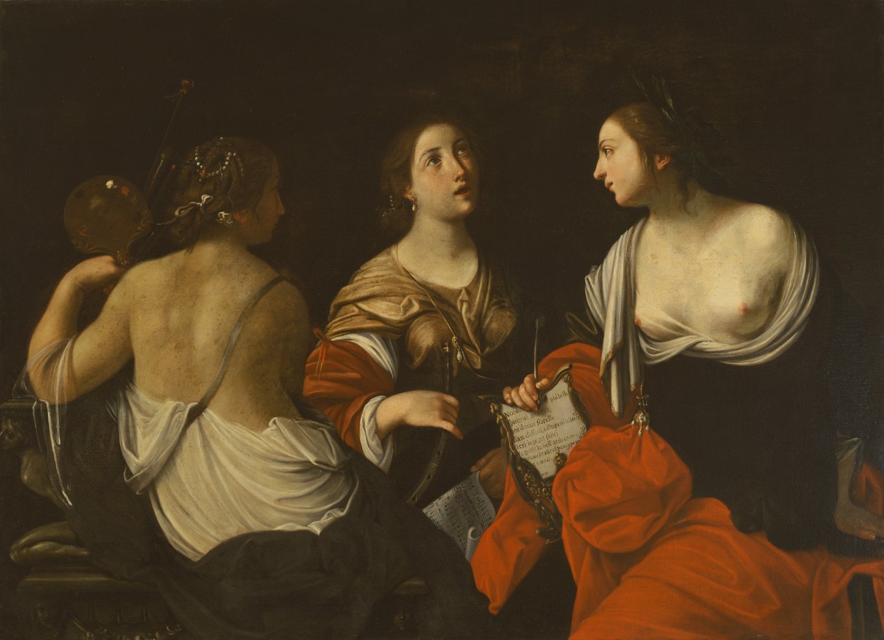 The Fine Arts by Elisabetta Sirani