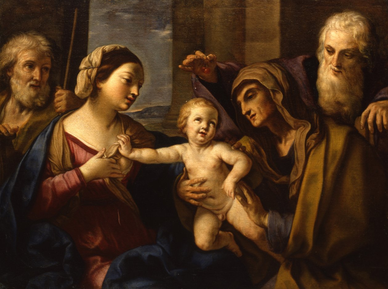 The Holy Family by Elisabetta Sirani