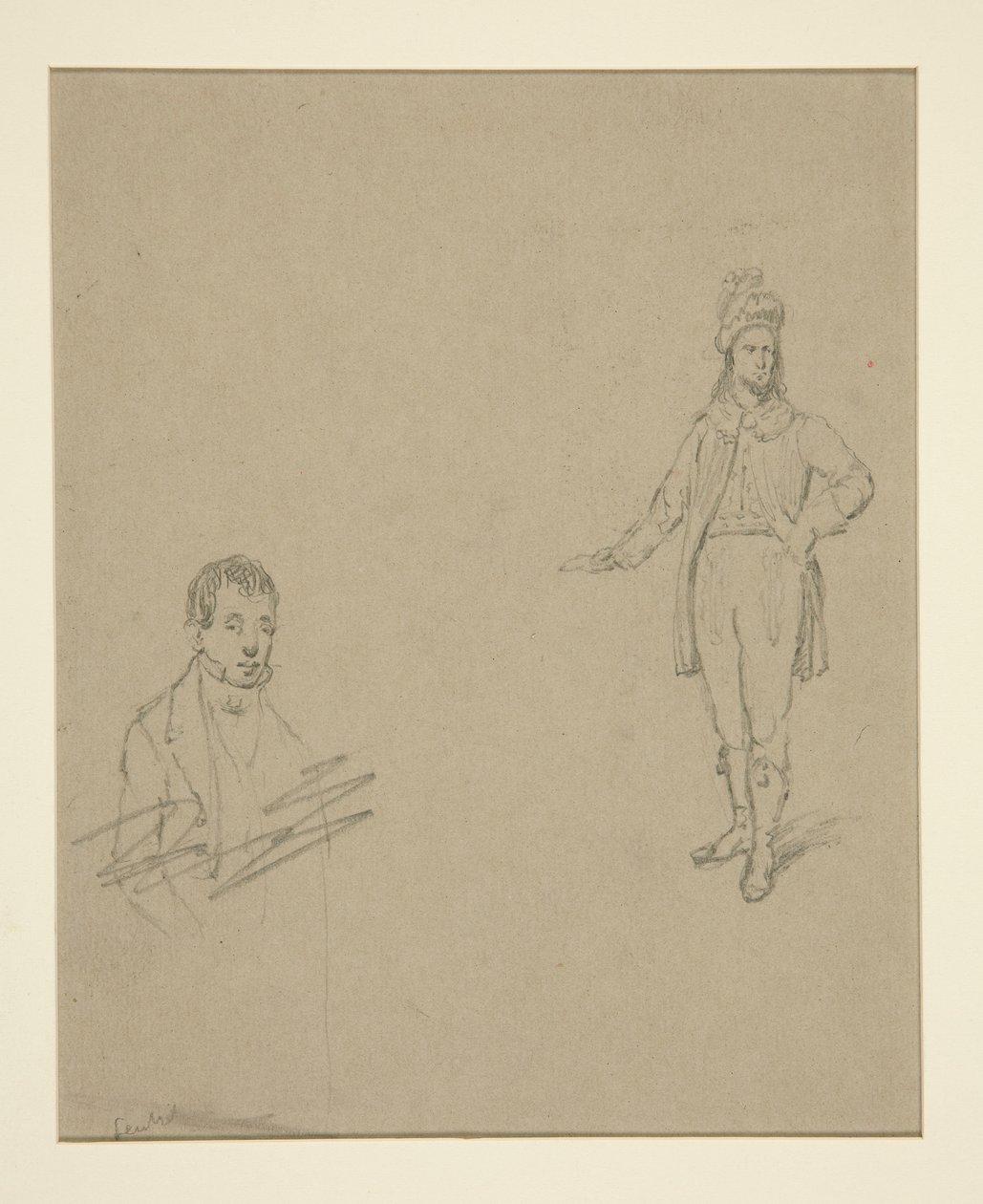 Two Men by Emanuel Gottlieb Leutze