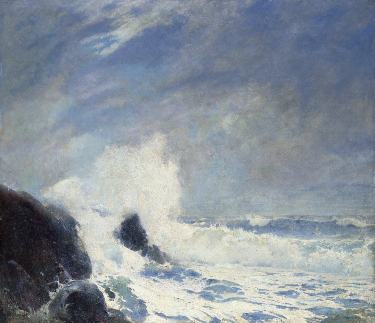 The Surf by Emil Carlsen