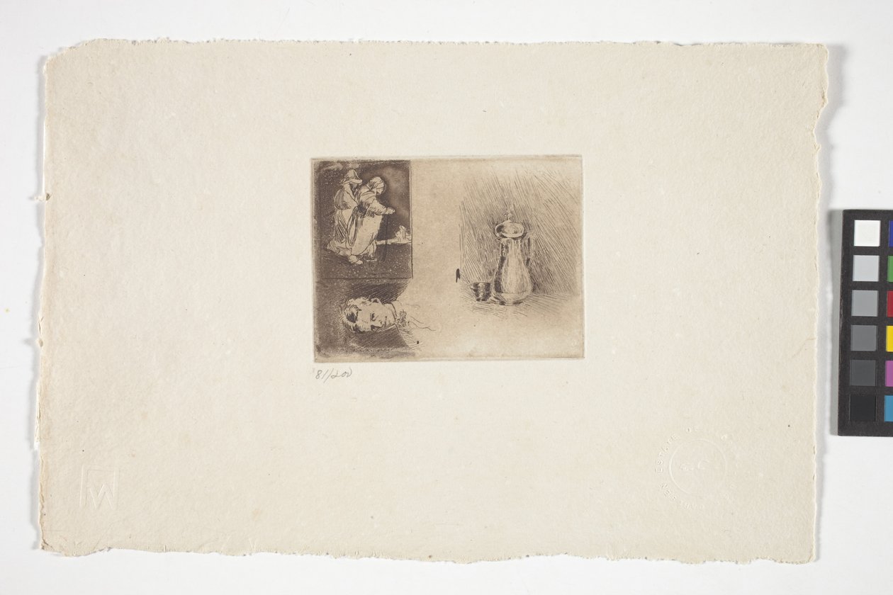 Three Studies by Emil Carlsen