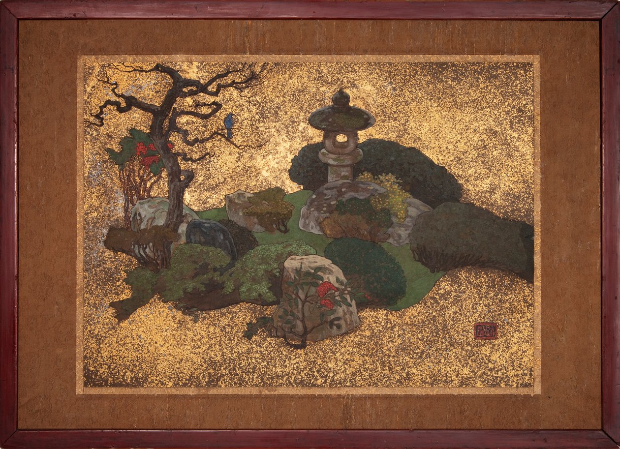 Japanese Garden by Emil Orlik