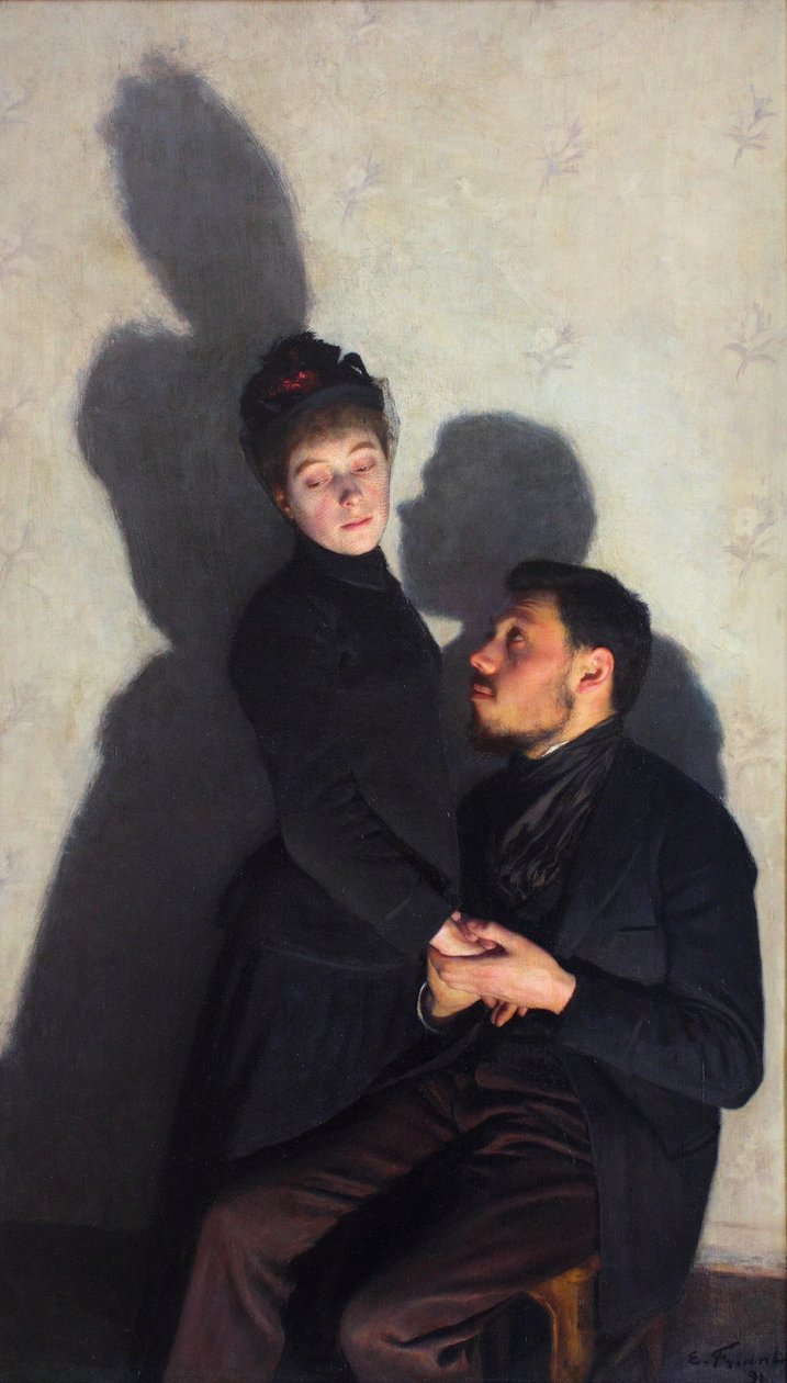 Cast Shadows by Emile Friant