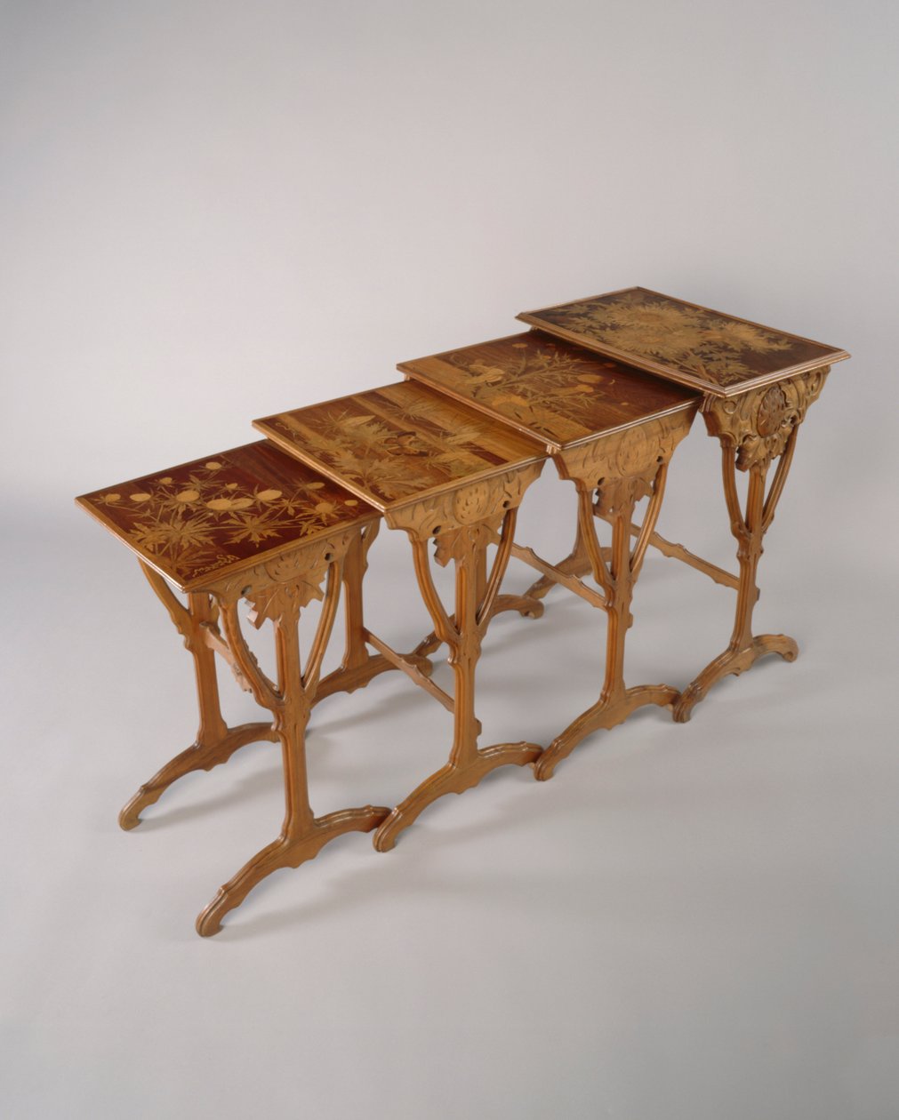 A Nest of Tables by Emile Galle