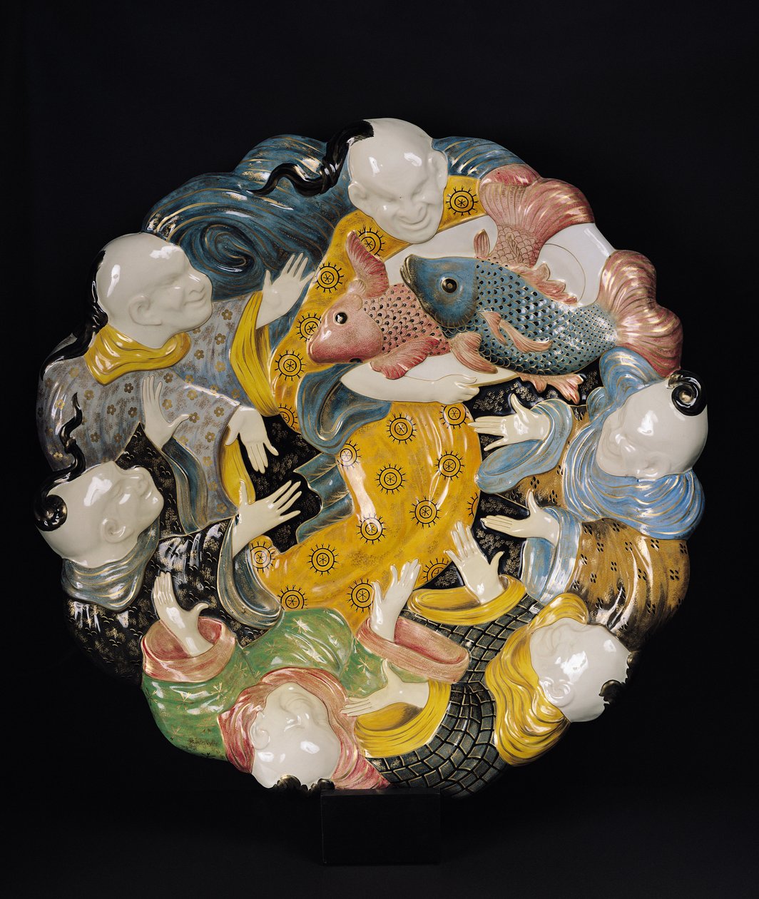 Ornamental Dish by Emile Galle