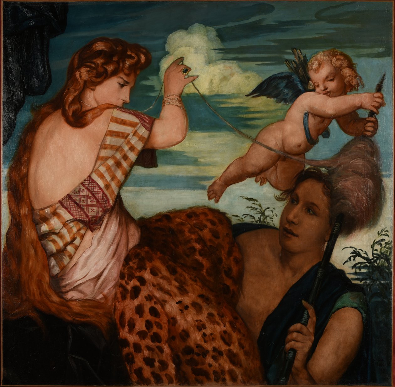 Hercules and Omphale by Emile Bernard