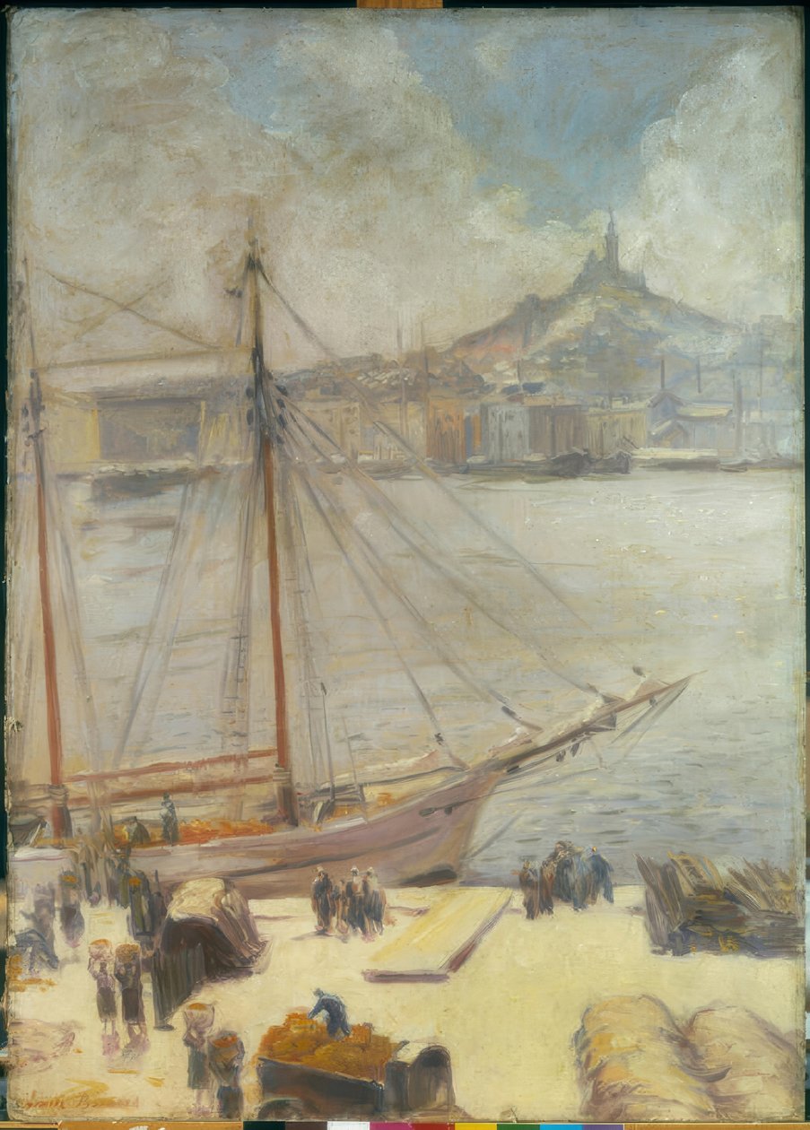 Marseille, the Quay by Emile Bernard