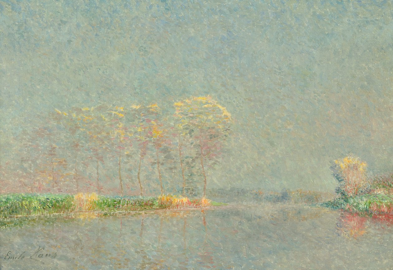 Fog on the Lys by Emile Claus