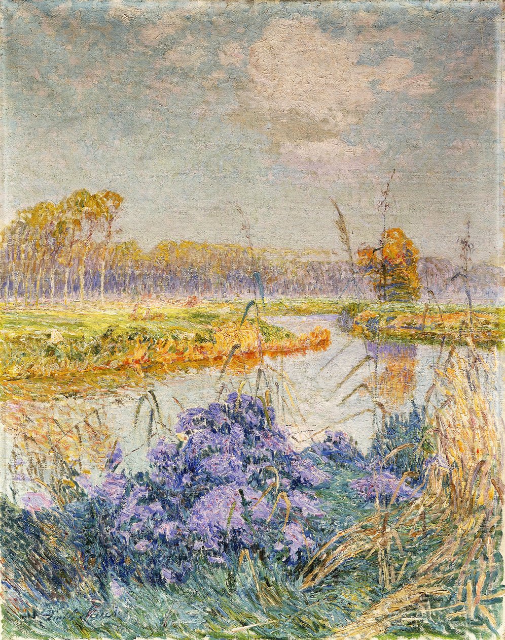 La Lys, c. 1902 by Emile Claus