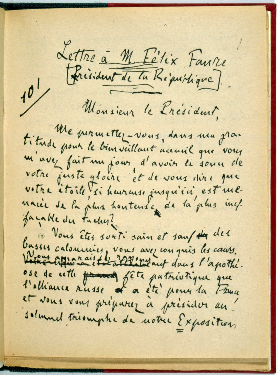 I accuse...! by Emile Zola
