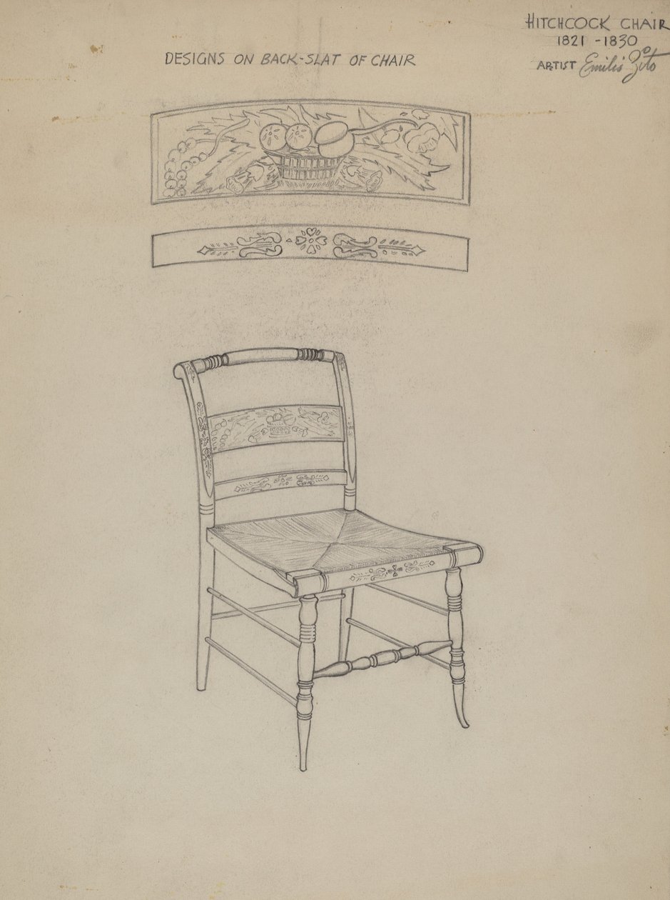 Hitchcock Chair by Emilio Zito