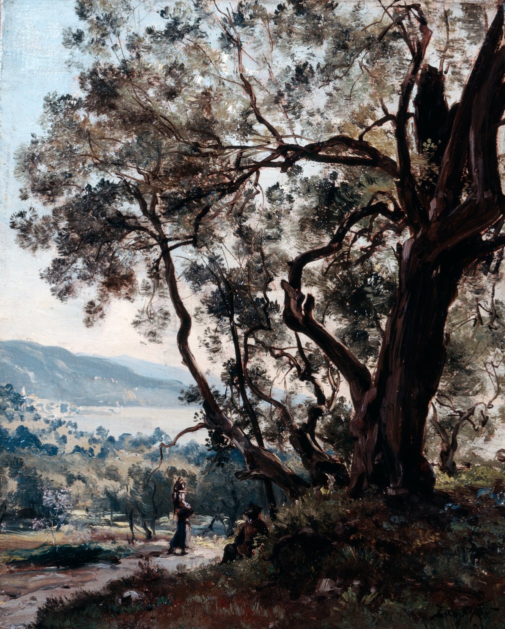 Roquebrune by Emmanuel Lansyer