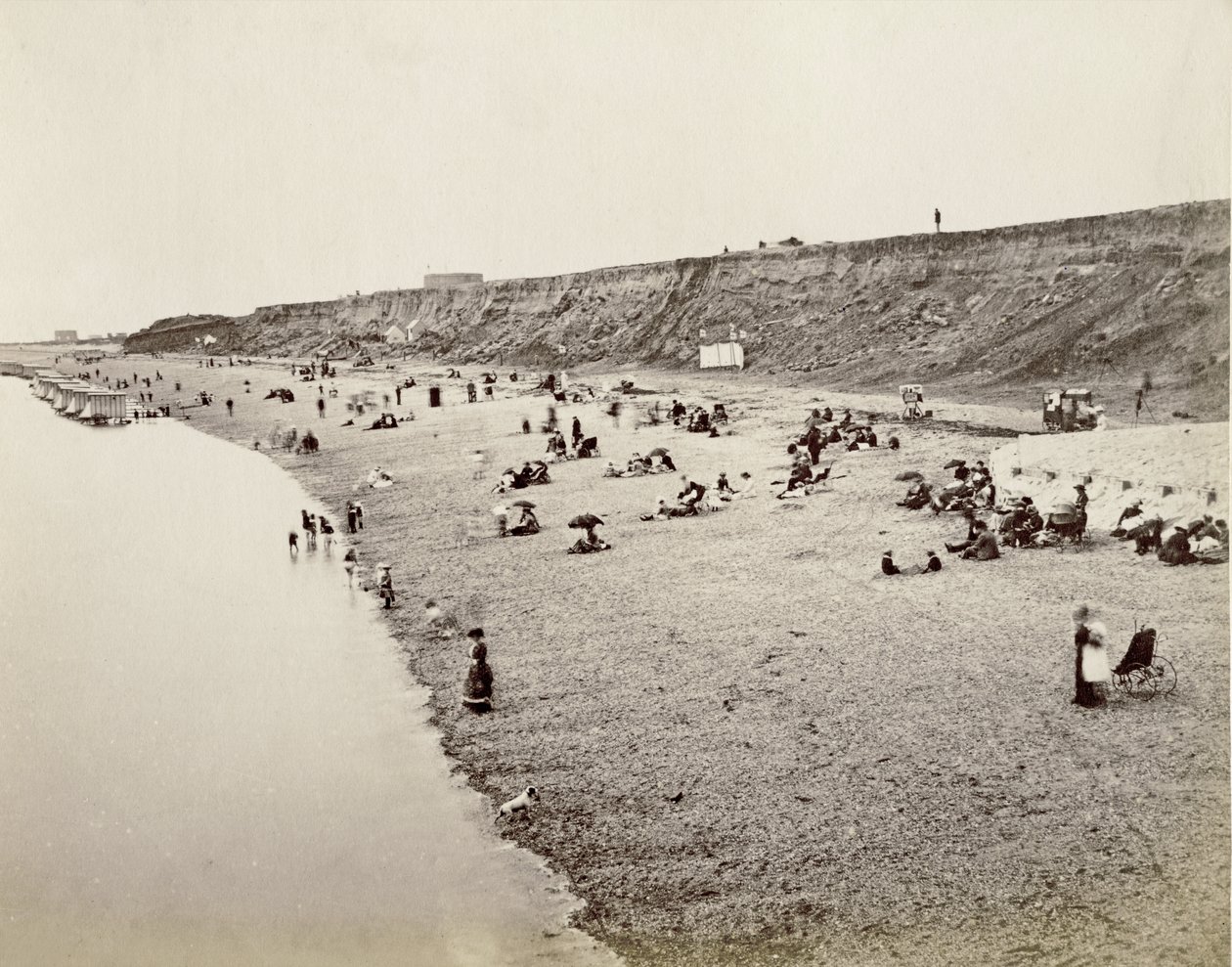 Babbacombe Beach, Devon, 1890s by English Photographer