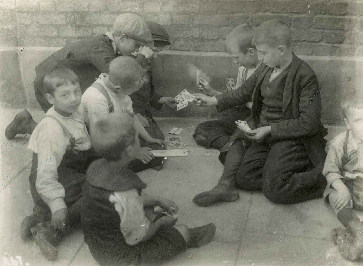 Child Poverty, London by English Photographer