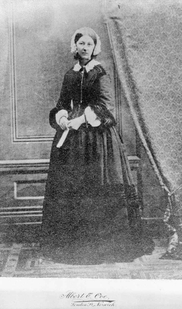 Florence Nightingale, 1856 by English Photographer