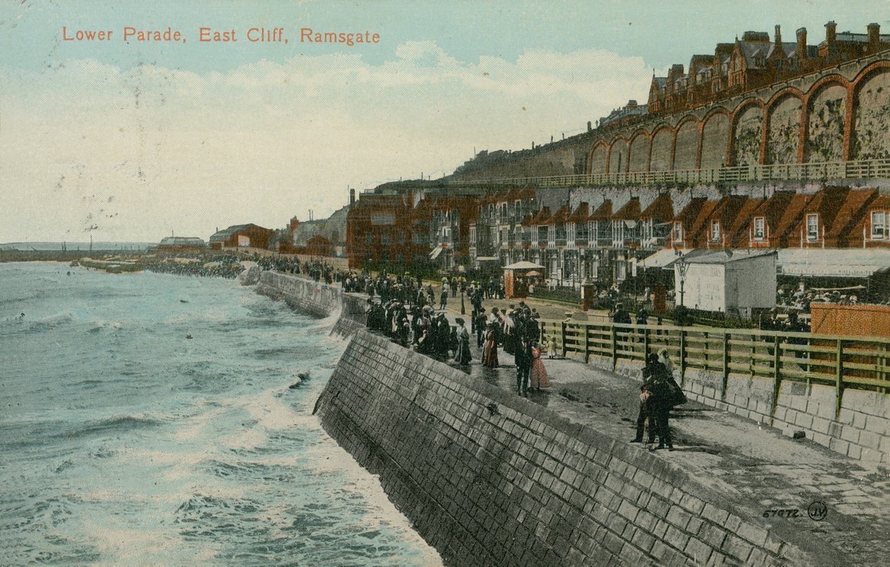 Lower Parade, East Cliff, Ramsgate by English Photographer