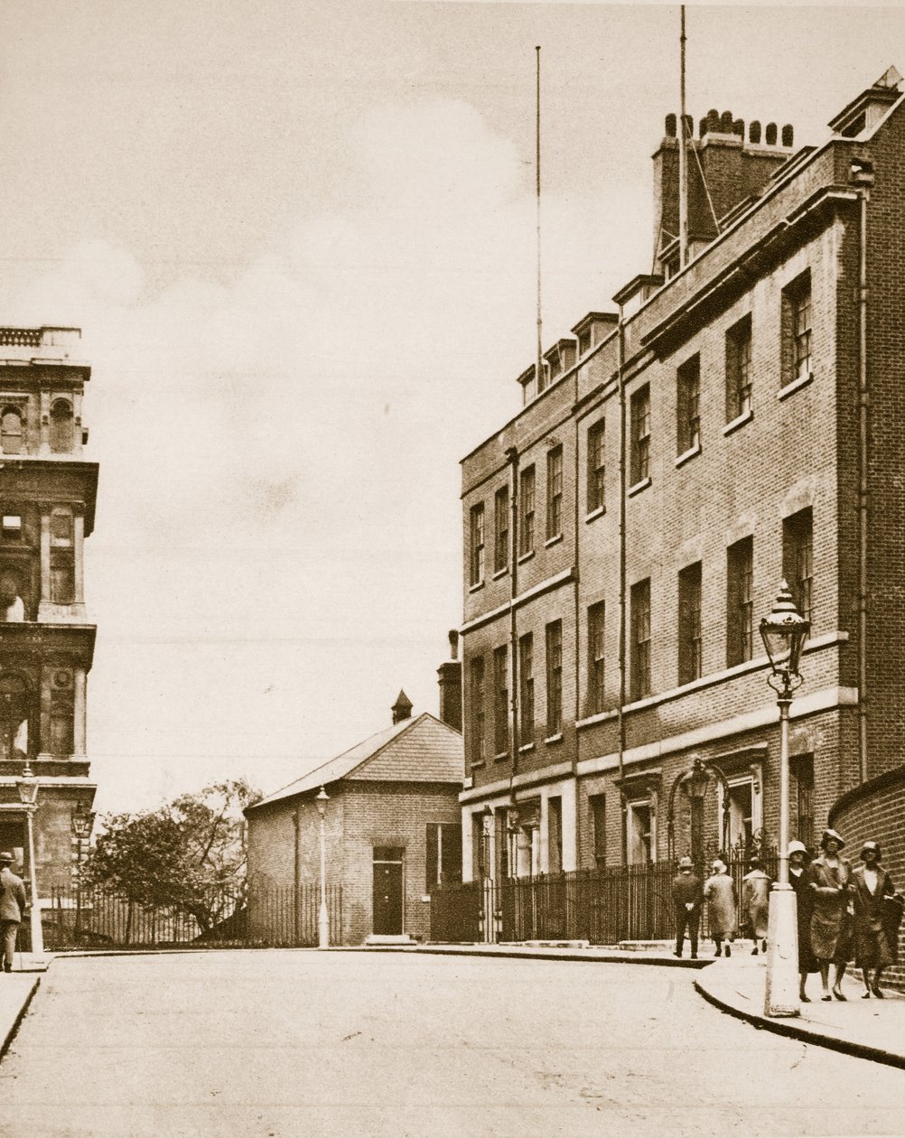 No. 10 Downing Street and the Foreign Office by English Photographer