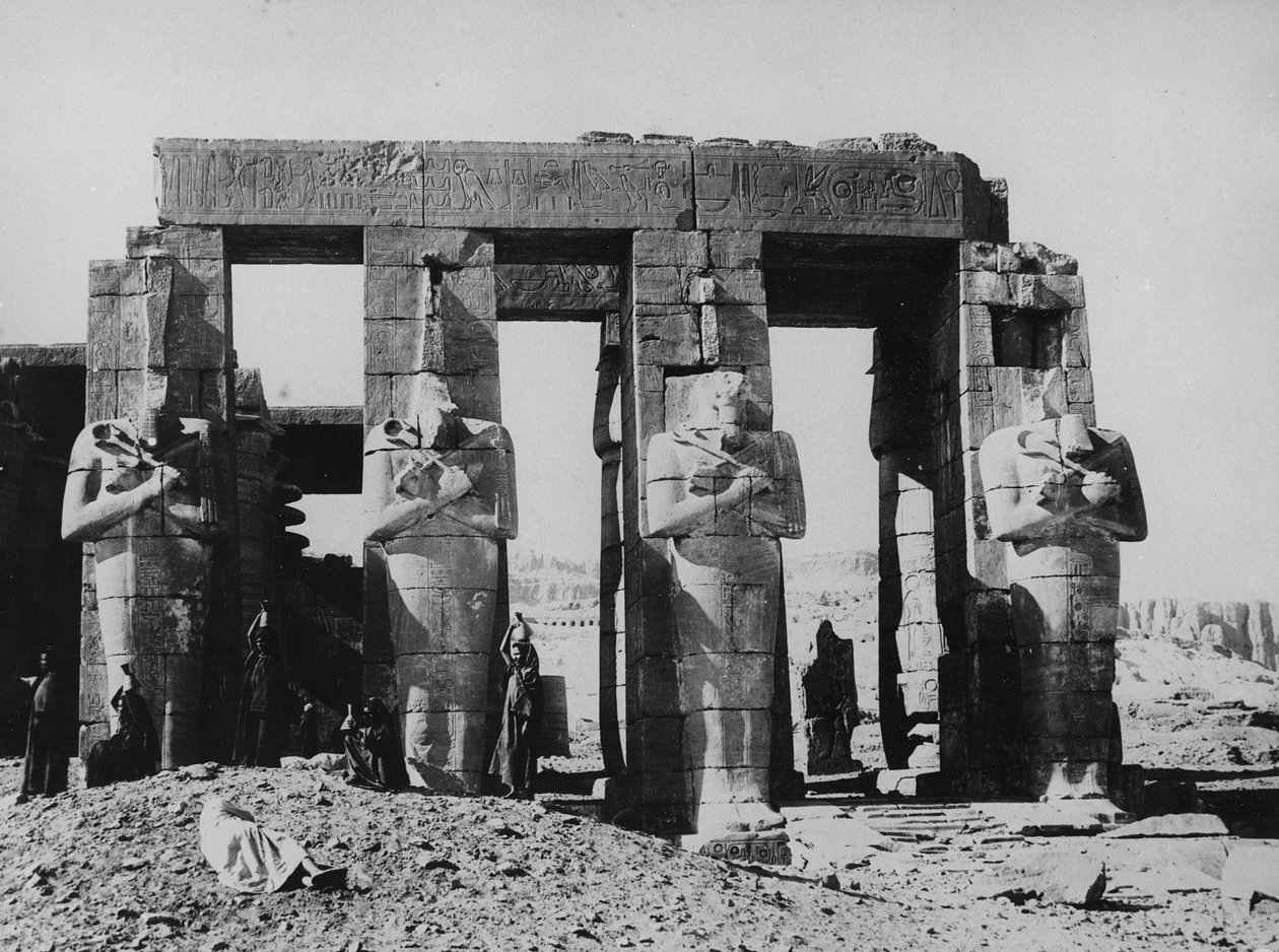 The Ramesseum by English Photographer