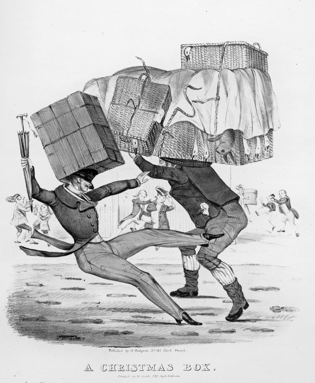 A Christmas Box by English School