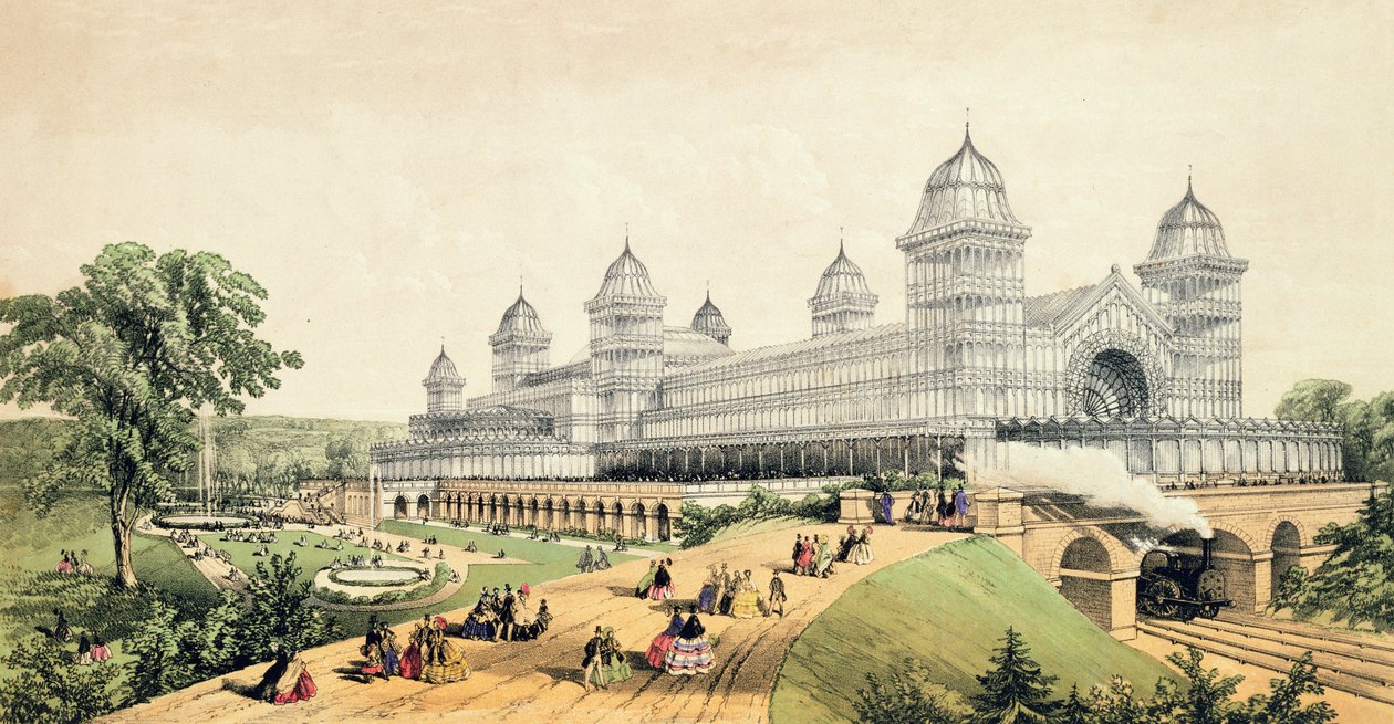 Alexandra Palace, published by J.King and Son, 1873 by English School